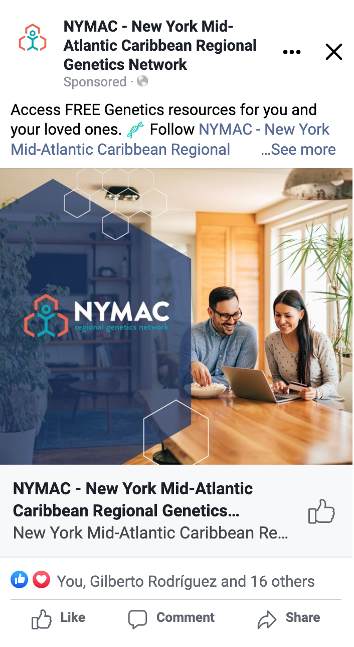 NYMAC Page Likes Ad